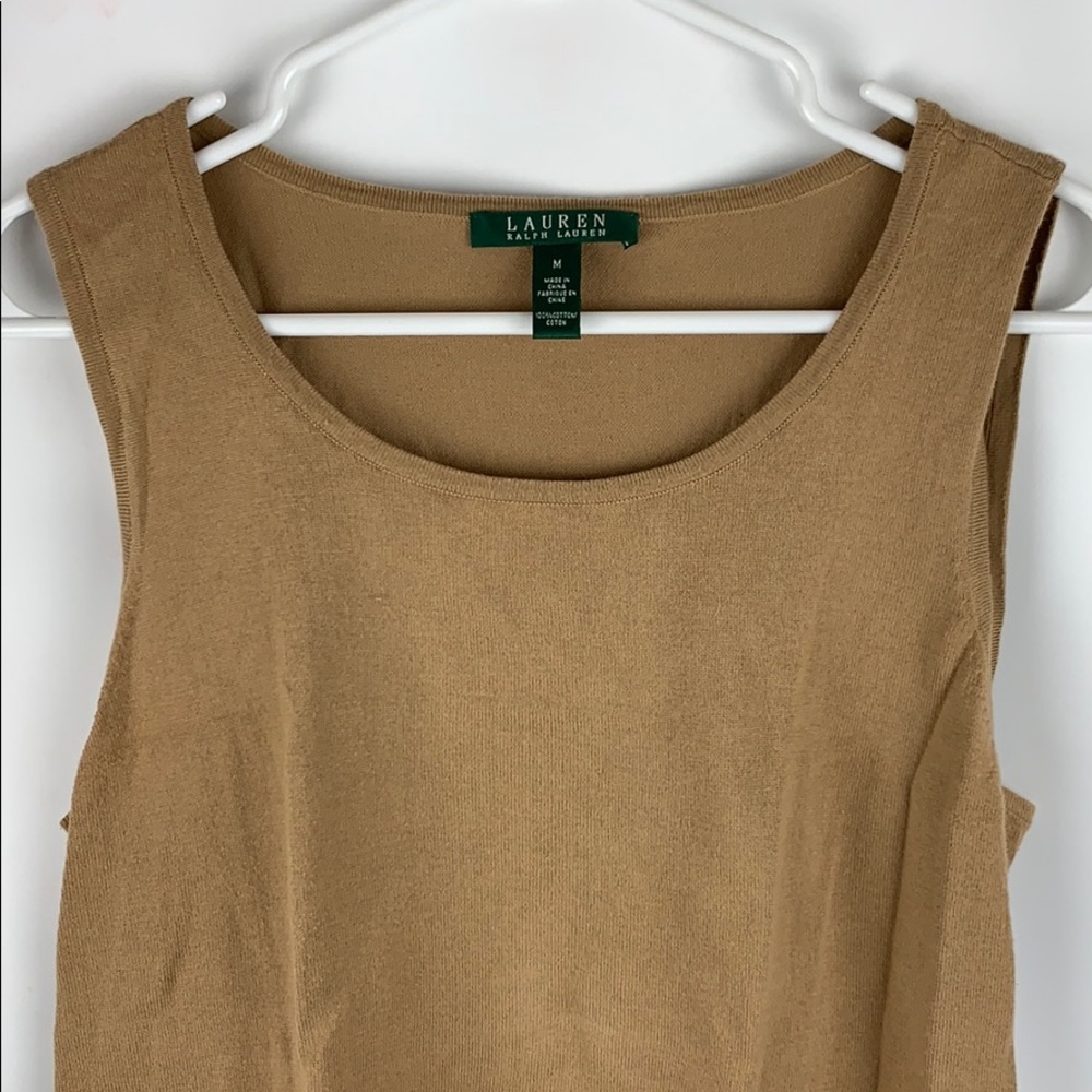 Lauren by Ralph Lauren 100% cotton tank